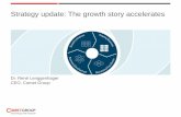 Strategy update: The growth story accelerates update: The growth story accelerates Dr. René Lenggenhager CEO, Comet Group Agenda 1 The Comet Group at a Glance 2 Strategy Update 3