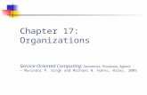 [PPT]Chapter 17: Organizations - NC State Computer Science · Web viewChapter 17 Service-Oriented Computing: Semantics, Processes, Agents - Munindar Singh and Michael Huhns Commitments