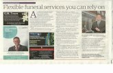 'AdvertisementFlexible feature funeralservicesyoucanrelyon A€¦ · • GregTaylor ofGMTaylor Funeral Directors inIpswich. Photo: SARAH LUCYBROWN 'AdvertisementFlexible feature funeralservicesyoucanrelyon