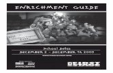 ENRICHMENT GUIDE - firststage.org Stage PDFs/Enrichment...As educators and parents, you know best the needs and abili-ties of your students. Use this guide to best serve your children—pick
