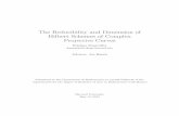 The Reducibility and Dimension of Hilbert Schemes of ... · Hilbert Schemes of Complex Projective Curves ... for encouraging me to pursue mathe-matics and remaining supportive ...