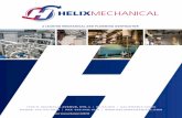 A LEADING MECHANICAL AND PLUMBING …helixmechanical.com/wp-content/uploads/2017/11/Helix-Brochure... · ... plumbing and piping; ... • COMPUTER ROOMS AND DATA CENTER SYSTEMS ...