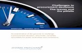 Challenges to procurement decisions The issues and the ... · BRIEFING - SPRING 2014 An examination of the grounds to challenge a procurement decision, time limits, remedies and pitfalls