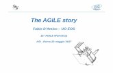 The AGILE story - ASI Science Data Center Home Page Launch campaign SHAR: March-April 2007 ... The AGILE story – 15thAGILE Workshop – ASI, 23 Maggio 2017 – F. D’Amico UO EOS