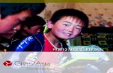 FY2012 ANNUAL REPORT - SquarespaceGive2Asia+Annual+Report.pdfFY2012 ANNUAL REPORT Local Knowledge Counts. ... Partnership w Liping Xiong w Gina Lin Chu w Citigroup w Corning Incorporated