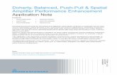 Doherty, Balanced, Push-Pull & Spatial Amplifier Performance Enhancement ·  · 2017-11-16Table of Contents 1MA279_2e Rohde & Schwarz Doherty, Balanced, Push-Pull & Spatial Amplifier