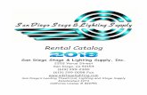Rental Catalog - San Diego Stage & Lighting Supply, Inc.sdstagelighting.com/images/pdf/SDSLRentalCatalog.pdf · Rental Catalog . San Diego Stage & Lighting Supply, Inc. 2203 Verus