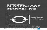 is tHis Book rigHt For me? introdUctorY This ebook! introduction to cLosed-Loop mArketing share this ebook! it’s time that we changed the status quo. marketers invest a lot of time