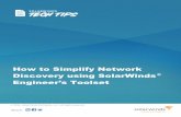 How to Simplify Network Discovery using SolarWindscdn.swcdn.net/.../pdf/techtips/How_To_Simplify_Network_Discovery.pdf · Share: 5 Step 7: To check the items you want to export, select