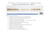 The Haven Wrapthewesternsuburbshaven.com.au/wp-content/uploads/2017/03/...BGF Outreach at The Haven Haven Calendar & opening hours Real People Making a Real Difference 2 Services at