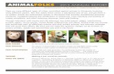 ANIMAL FOLKS 2015 ANNUAL REPORTanimalfolksmn.org/documents/AnimalFolks_2015Annual… ·  · 2016-05-15humane agents, rescue groups, mental health professionals and others, ... Association