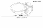 DESCENT™ MK1 Owner’s Manual - Garmin Internationalstatic.garmin.com/pumac/Descent_OM_EN-US.pdf · Introduction WARNING See the Important Safety and Product Information guide in