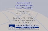 School Board’s Advertised Budget Fiscal Year 2014 2014...Capital Improvements Program (CIP) FY 2014 Highlights 7 • FY 2014 Proposed Budget includes funding to support the sale
