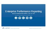 Enterprise Performance Reporting - CalPERS · Outcome Measures. MISSION. ... Health of Enterprise Performance Reporting Framework . KPI in development . 32. ... Key Performance Indicators