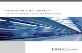Tested for total safety - Homepage | TROX Australia Pty Ltd€¦ ·  · 2015-09-18Tested for total safety The proven solution for tunnel ventilation systems. ... suitable for carrying