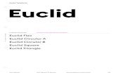 Swiss Typefaces Euclid · only the Latin alphabet ... Bosnian, Breton, Cape Verdean Creole, Catalan, Cebuano, Chamorro, Chavacano ... Swiss Typefaces Euclid Flex PDF specimen www