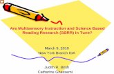 Are Multisensory Instruction and Science Based …education.wm.edu/centers/ttac/documents/webinars...Are Multisensory Instruction and Science Based Reading Research (SBRR) in Tune?