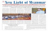New Light of Myanmar - Burma Library · is deeply rooted in legal maxims, ... The members who had made field trips on 24-25 January with duty assignment ... New Light of Myanmar