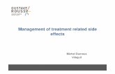 Management of treatment related side effectsoncologypro.esmo.org/content/download/107648/1883559/...Mangement of toxicity of chemotherapy • Neutropenia – Stop the 5FU bolus first
