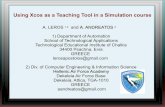 Using Xcos as a Teaching Tool in a Simulation course - …Xcos+as+a+Teaching+Tool...Using Xcos as a Teaching Tool in a Simulation course A. LEROS 1,2 and A. ANDREATOS 2 1) Department