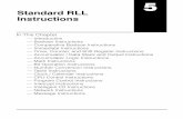 Standard RLL Instructions - AutomationDirect Standard RLL Instructions InThisChapter.... — Introduction — Boolean Instructions — Comparative Boolean Instructions — Immediate