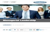 An Intensive 5 - Day Seminar On Managerial Leadershipeuromatech.com/wp-content/uploads/2012/10/MG-308-Managerial-Lea… · An Intensive 5 - Day Seminar On Managerial Leadership London