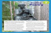 Lesson Reading 2 Poetry - Henry County Schools / Overview · first stanza in three quatrains with ... inspiration. 28 Lesson 2 ... specific meaning or tone. In the sixth stanza, what