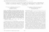 Ankle Control and Strength Training for Children with ... Control and Strength Training for Children with Cerebral Palsy using the Rutgers Ankle CP ... orthotic exoskeleton adjustable