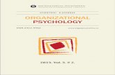 SCIENTIFIC E-JOURNAL ORGANIZATIONAL PSYCHOLOGY · SCIENTIFIC E-JOURNAL ORGANIZATIONAL PSYCHOLOGY ... (e is a Doctor of Psychological Science, ... The conceptualization of …