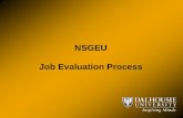 NSGEU Job Evaluation Process - Dalhousie Universitynsgeu77.dal.ca/needhelp/docs/evaluation_process.pdfJob Evaluation Process at Dalhousie ... Are you responsible for any portion of