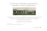 I-25 NEW PUEBLO FREEWAY - index html — · Excavations for the I-25 New Pueblo Freeway Improvement Project, Pueblo County, Colorado ... 20S 65W 25 SE 20S 64W 19 SW 20S 64W 30 NW