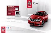 ALTIMA - Champion Nissan · SWIPE FOR MORE INFO Download the Interactive Brochure Hub app on your tablet and you ll have Altima ® and the whole Nissan lineup at your fingertips.