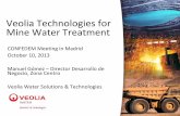 Veolia Technologies for Mine Water Treatment - …confedem.com/wp-content/uploads/2016/09/VEOLIA-WATERwebConfe… · Veolia Technologies for Mine Water Treatment CONFEDEM Meeting