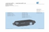 AIRTRONIC / AIRTRONIC M - TheSamba.com :: …€¦ ·  · 2016-08-24AIRTRONIC / AIRTRONIC M Espar Heater Systems ... Troubleshooting and Repair Instructions Parts List * * Espar