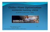 NCAPPA Conference - 2016 · NCAPPA Conference - 2016 Steve Sharpe, ... Chiller Plant Controls & Optimization ... 1x Low Approach Tower with large flow range