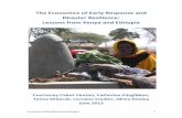 The Economics of early response and disaster resilience ... · Economics of Resilience Final Report 1 The Economics of Early Response and Disaster Resilience: Lessons from Kenya and