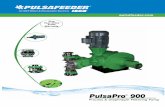 A n IDEX Water & Wastewater Business - Pulsafeeder …pulsa.salesmrc.com/pdfs/pulsapro_900_brochure.pdfA n IDEX Water & Wastewater Business ® Five Year Drive Train Warranty 2 3 An