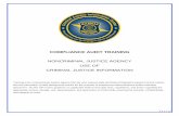 COMPLIANCE AUDIT TRAINING - michigan.gov ... **Responsible for setting, maintaining, enforcing, and reporting compliance to the FBI CJIS Division for such exchanges. Noncriminal Justice
