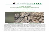 West India - Birdtour Asia Reports/Birdtour Asia India Jan 2017.pdf · West India Punjab, Rajasthan, ... long-tailed stripey sprite, ... of predators but it was outside the park we