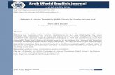 Arab World English Journal (AWEJ).Vol.6 No.1.2015 … World English Journal (AWEJ).Vol.6 No.1.2015 Pp.144-158 ... the attempt is to make a comparative study between ... concept of