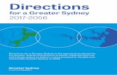 Directions for a Greater Sydney 2017-2056 · 2. The Greater Sydney Commission has produced Directions for a Greater Sydney in collaboration with the following agencies to better integrate