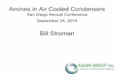 Bill Stroman - Air-Cooled Condenser Users Groupacc-usersgroup.org/.../2014/...Condensers.Bill-Stroman-KAAM-Group.pdf · Chemistry Control Limits and Action Guidelines for Addressing: