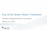 Top 10 for Boiler Water Treatment - Western Regional ... Presentations/8-Nalco/WRBA 2015 - Top 10... · Top 10 for Boiler Water Treatment Western Regional Boiler Association March