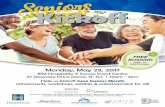 Seniors Kickoff - Gilbrea Centre for Studies in Aging Seniors Monday, May 29, 2017 JEM Hospitality @ Sarcoa Event Centre 57 Discovery Drive (James St. N.) | 10am - 2pm Help us kickoff