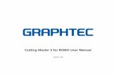 Cutting Master 2 for ROBO User Manual - Graphtec …v1… · Cutting Master 2 for ROBO User Manual ... X4, X5 and X6. When you install CorelDRAW 10 through the typical installation,