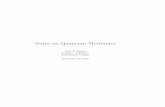 Notes on Quantum Mechanics - johnboccio.com · Notes on Quantum Mechanics John R. Boccio Professor of Physics Swarthmore College ... Mathematical Foundations of Quantum Mechanics…Published