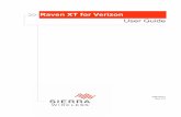 Verizon Raven XT UserGuide - Mobile ID Solutions · Raven XT can transmit signals that could interfere with various onboard systems. ... The information in this manual is subject