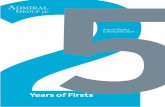 Years of Firsts - admiralgroup.co.uk · Annual Report & Accounts 2017 Registered office Years of Firsts Tŷ Admiral David Street Cardiff CF10 2EH  Admiral Group plc