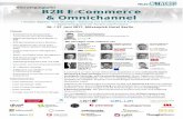 B2B E-Commerce & Omnichannel - project networks · #Strategiegipfel B2B E-Commerce & Omnichannel • Ausbau digitaler Vertriebswege • Stärkung von Kundentreue & Kundenzufriedenheit