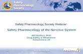 Safety Pharmacology Society Webinar€¦ · Safety Pharmacology Society Webinar: Safety Pharmacology of the Nervous System Will Redfern, PhD Drug Safety & Metabolism AstraZeneca UK